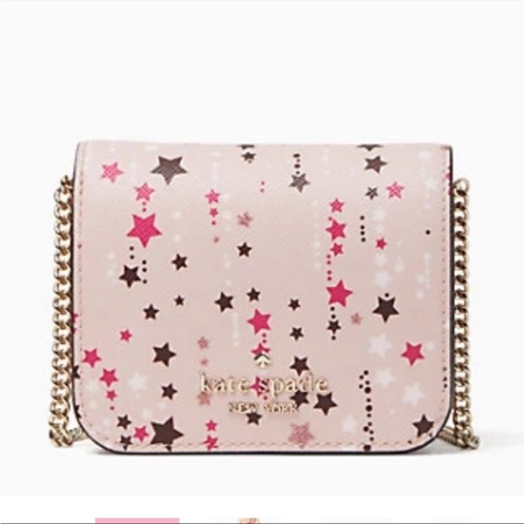 Kate Spade Staci Star Cardcase on a Chain - Picture 13 of 15